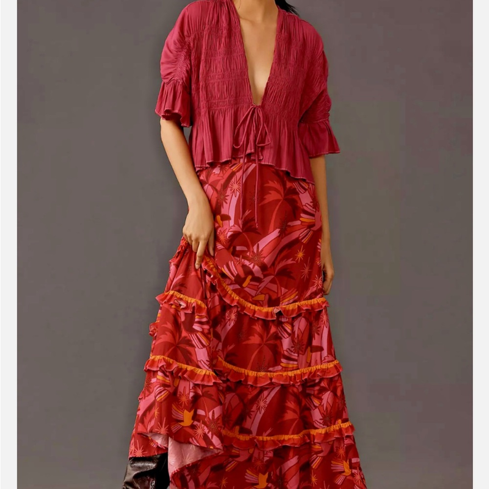 FARM Rio Midi Skirt